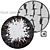 Circular Interior Rug 3D model small image 1