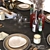 Elegant Dining Table Set 3D model small image 2