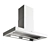 Gaggenau AI442120: Sleek Stainless Steel Island Hood 3D model small image 1