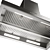 Gaggenau AI442120: Sleek Stainless Steel Island Hood 3D model small image 2