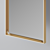 Aosta Arch Mirror: Modern Elegance 3D model small image 2