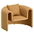 Remnant Armchair: Stylish Design and Comfort by Sancal 3D model small image 5