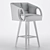 Modern Rustic Bar Stool 3D model small image 4