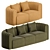 Sancal Core Sofa: Stylish and Modern 3D model small image 1