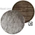 Circular Home Rug | Stylish Round Carpet 3D model small image 1