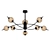 Omnilux Rosolina Ceiling Chandelier 3D model small image 1