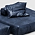 Baxter Panama Bold Open Air Sofa - Versatile and Modular! 3D model small image 4