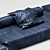 Baxter Panama Bold Open Air Sofa - Versatile and Modular! 3D model small image 7