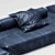 Baxter Panama Bold Open Air Sofa - Versatile and Modular! 3D model small image 12