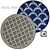 Circular Interior Rug 3D model small image 1