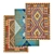 Premium Rug Set: High-Quality Carpets 3D model small image 1