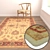 1918 Carpets Set: High-Quality Textures 3D model small image 5