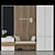 Elegant 7ft Tall Hall Furniture 3D model small image 1