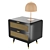 Elegant TOV FURNITURE Christine Nightstand 3D model small image 2