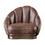 Olympia Armchair: Exquisite Design & Comfort 3D model small image 3