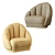 Olympia Armchair: Exquisite Design & Comfort 3D model small image 5