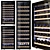 Wine Enthusiast Classic Fridge Set 3D model small image 1