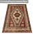 Premium Carpet Set: 3 High-Quality Textured Options 3D model small image 4