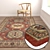 Luxury Carpets Set 1926 3D model small image 5
