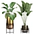 Exotic Plant Collection: Cigar Plant, Ravenala, Strelitzia 3D model small image 4