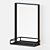 Weston Mirror Shelf: Sleek, Functional 3D model small image 1
