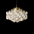 Modern Glass Chandelier: Arundel 3D model small image 2