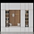 Elegant Hall Furniture Set 3D model small image 1