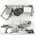 Organize Your Kitchen with this Utensil Rack 3D model small image 1