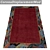Elegant Set of Carpets 3D model small image 4