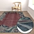 Elegant Set of Carpets 3D model small image 5