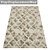 1935 Carpet Set: High-Quality Textures 3D model small image 3