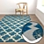 1935 Carpet Set: High-Quality Textures 3D model small image 5