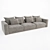 Luxurious Giorgetti Sofa: Flawless Elegance 3D model small image 1