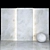 Elegant Silver White Marble: 6 Textures, Stunning Slabs 3D model small image 1