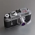 Vintage Zorki 4 Rangefinder Camera 3D model small image 3