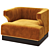 Ammons Jazz-inspired Armchair 3D model small image 8