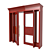 Elegant Classic Door 3D model small image 2