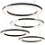 Sattler Anello Pendant Light: Sleek German Design 3D model small image 4