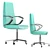 Elegant and Ergonomic Office Chair 3D model small image 4