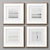 Versatile Picture Frame Set 3D model small image 1