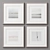 Versatile Picture Frame Set 3D model small image 4