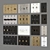 Sleek US Switches in Chic Finishes 3D model small image 1