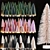 Festive Miniature Christmas Trees 3D model small image 1