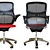 Sleek Fabric Office Chair 3D model small image 4