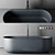 Inbani Prime Oval Cement Bathtub 3D model small image 1