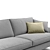 Elegant Comfort: Bielefelder Salon Sofas 3D model small image 2
