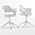 Ergonomic Fjällberget Chair - Ikea 3D model small image 4