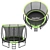Ultimate Bounce: Jumpflex Trampoline 3D model small image 3