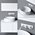 Evoluzion 661: The Complete Bathroom Solution 3D model small image 4