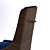 Modern Blue Harbor Side Chair: Stylish and Comfortable 3D model small image 4